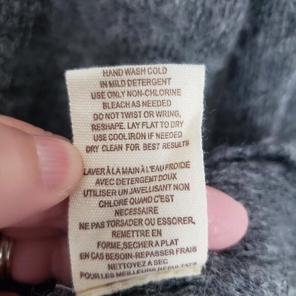 Free People Turtleneck Wool Alpaca Oversized Lightweight Sweater Womens Size XS - Picture 5 of 9